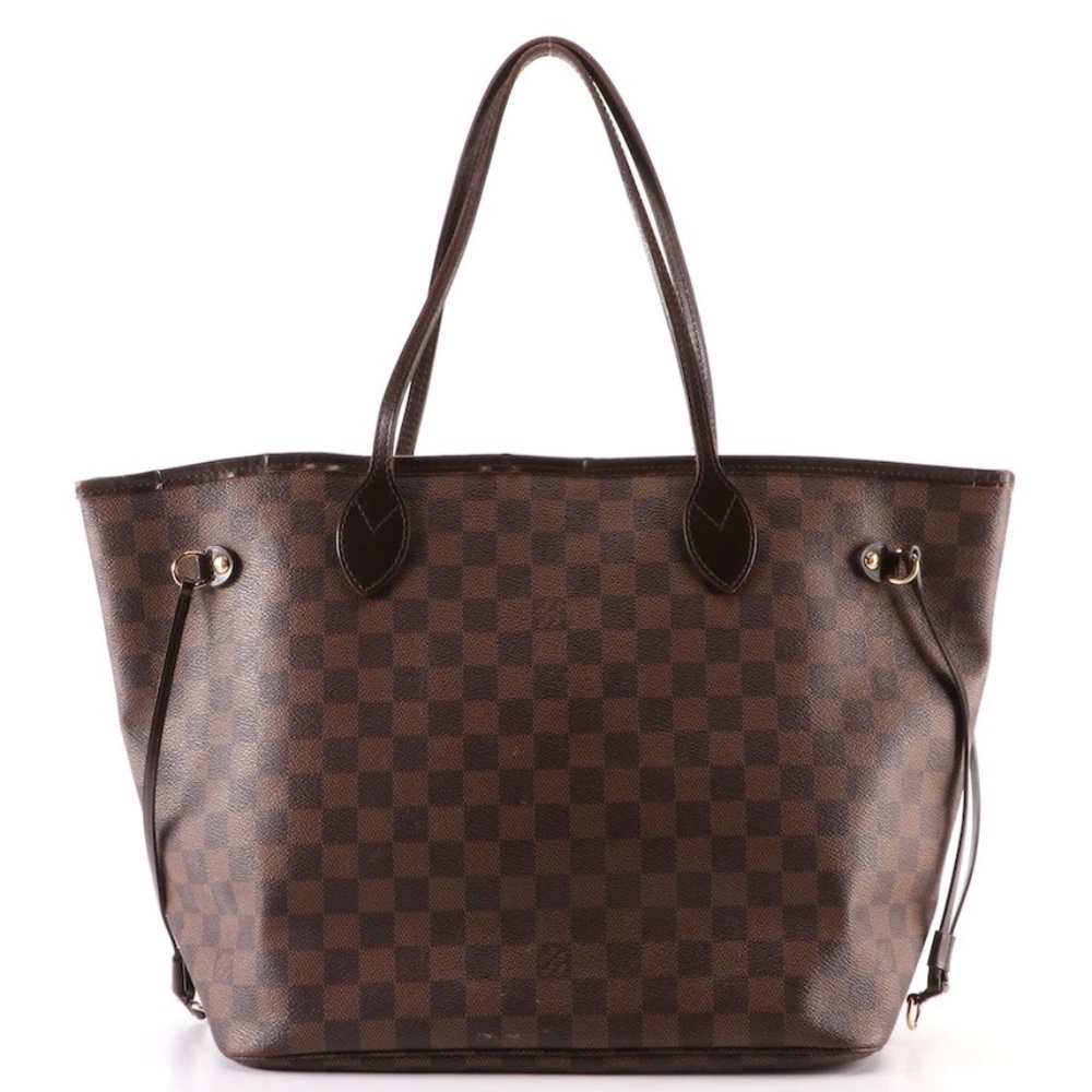 Louis Vuitton Neverfull MM in Damier Ebene Canvas
